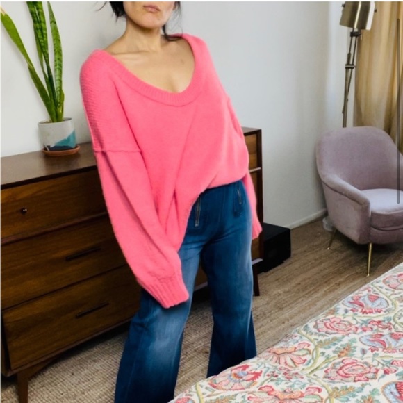 Free People Brookside Tunic in Pink Lightning O1 - Picture 5 of 15